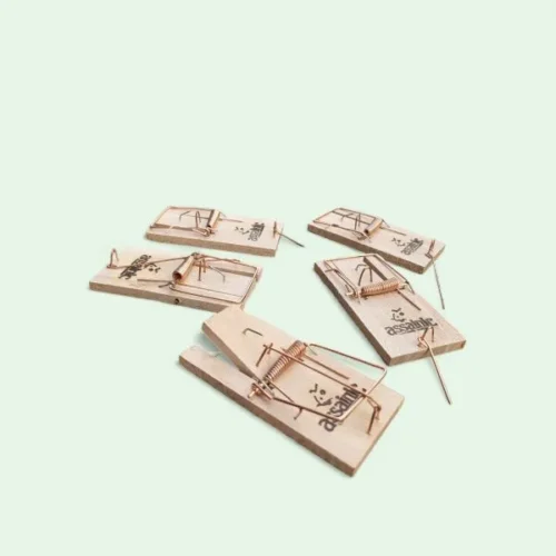 tapettes en bois souris