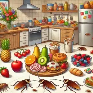 Ces aliments qui attirent les cafards