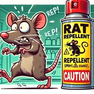 Quel répulsif efficace pour se débarrasser d’un rat ?