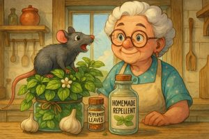 Répulsif pour rats, recettes de grand-mère