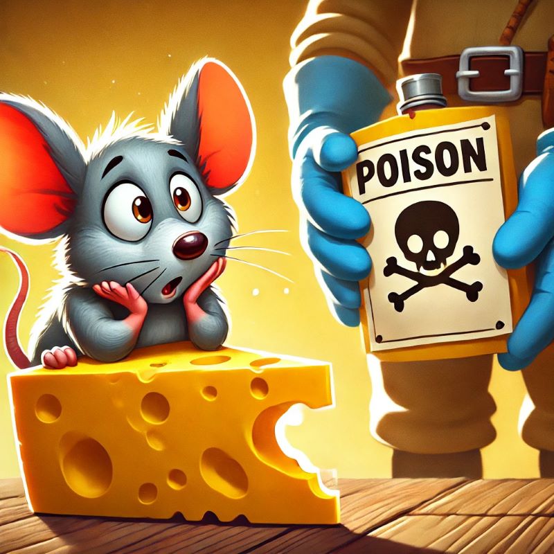 souris poison