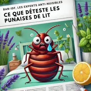 Ce que déteste les punaises de lit