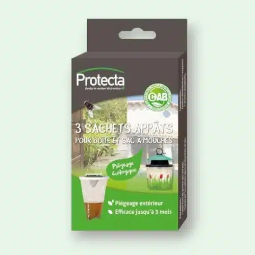 sac a mouches protecta 2,5l piege avec attractif