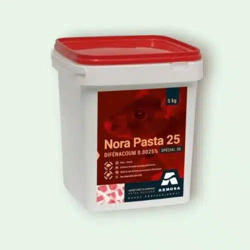 Pâtes appât difenacoum - Nora Pasta 25 (5kg) spécial souris