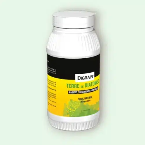 DIGRAIN® Terre de Diatomée Asséchante 125g – Traitement Naturel contre les Punaises de Lit