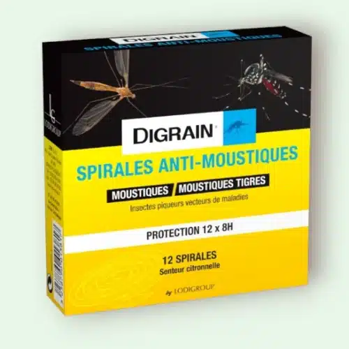 Spirales anti moustiques digrain