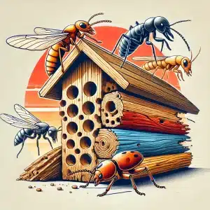 Les solutions pour se débarrasser des insectes xylophages