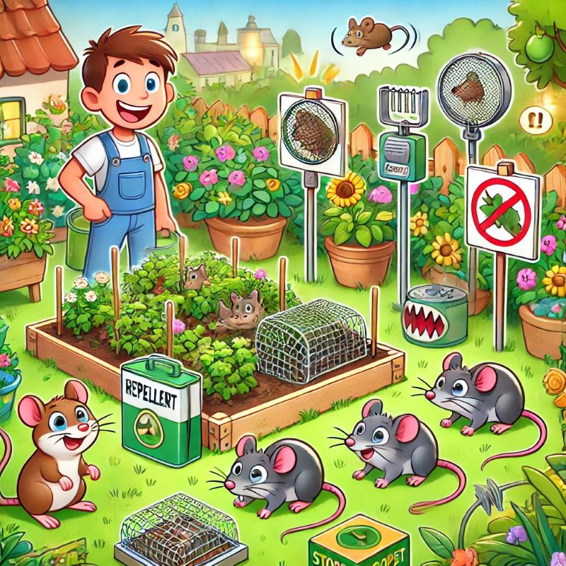 Protéger Votre Jardin des Rongeurs Pièges et Répulsifs Efficaces