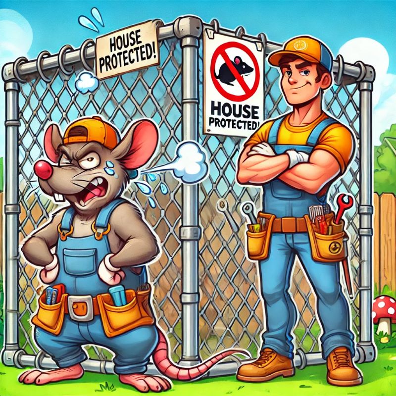grillage anti-rongeurs