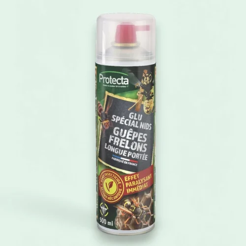 Glu Spécial Nids Guêpes & Frelons - Aérosol 500 ML